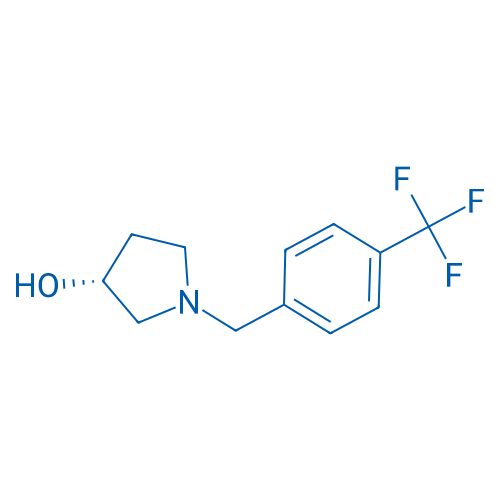 (R)-1-(4-(Trifluoromethyl)benzyl)pyrrolidin-3-ol 1g