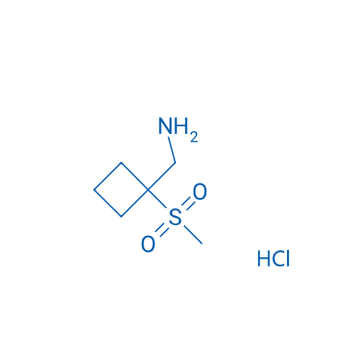 (1-(Methylsulfonyl)cyclobutyl)methanamine hydrochloride 100mg