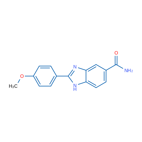 2-(4-Methoxyphenyl)-1H-benzo[d]imidazole-5-carboxamide 1g