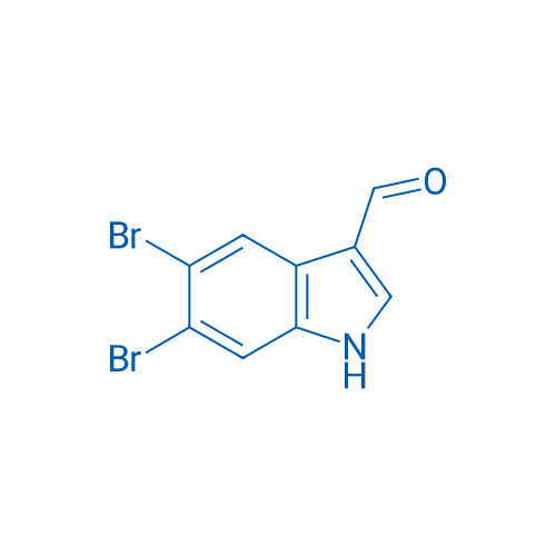 5,6-dibromo-1H-indole-3-carbaldehyde 100mg