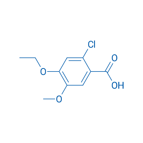 2-Chloro-4-ethoxy-5-methoxybenzoic acid 1g