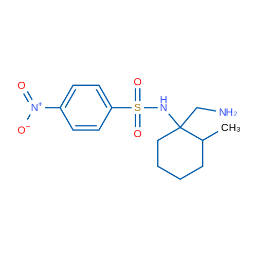 N-[1-(Aminomethyl)-2-methylcyclohexyl]-4-nitrobenzene-1-sulfonamide 1g