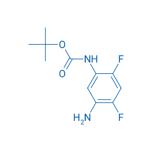 tert-Butyl N-(5-amino-2,4-difluorophenyl)carbamate 250mg