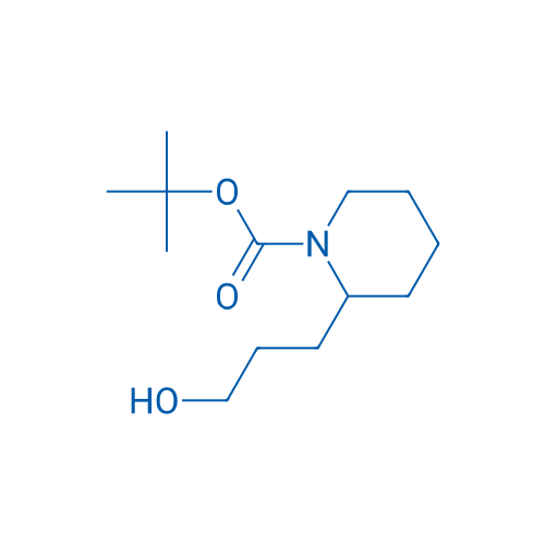tert-Butyl 2-(3-hydroxypropyl)piperidine-1-carboxylate 1g