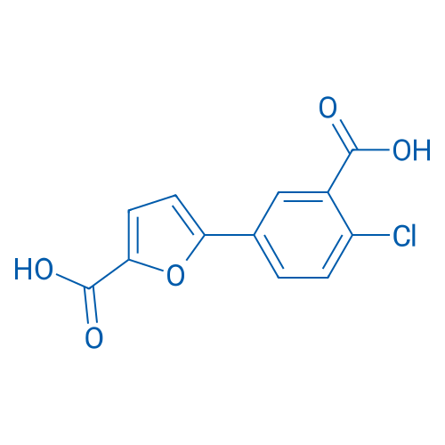 5-(3-Carboxy-4-chlorophenyl)furan-2-carboxylic acid 1g