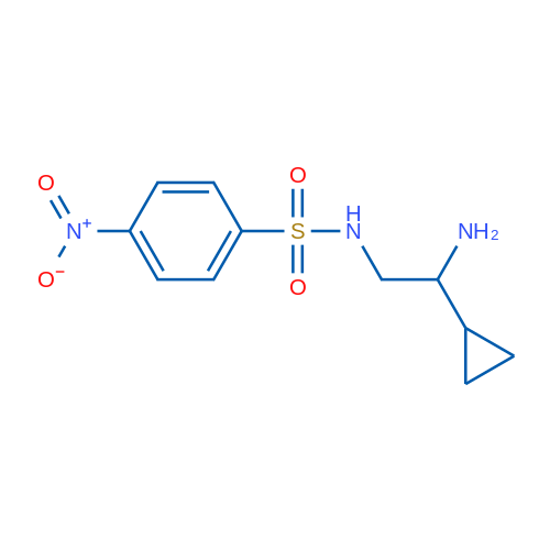 N-(2-amino-2-cyclopropylethyl)-4-nitrobenzene-1-sulfonamide 1g