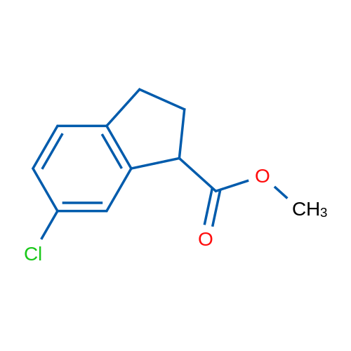 Methyl 6-chloro-2,3-dihydro-1H-indene-1-carboxylate 1g