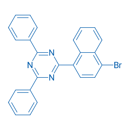 2-(4-Bromonaphthalen-1-yl)-4,6-diphenyl-1,3,5-triazine 1g
