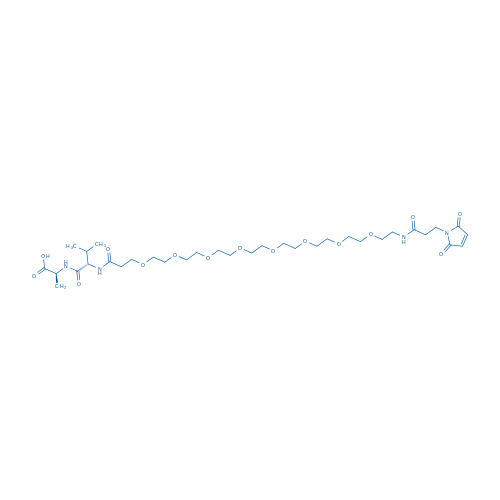 (1-(2,5-Dioxo-2,5-dihydro-1H-pyrrol-1-yl)-3-oxo-7,10,13,16,19,22,25,28-octaoxa-4-azahentriacontan-31-oyl)-L-valyl-L-alanine 1g