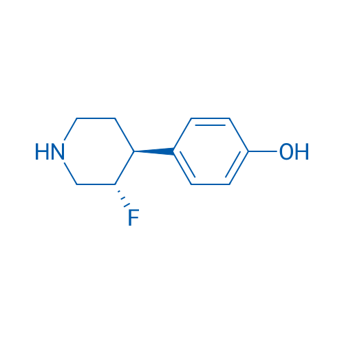 4-((3S,4S)-3-Fluoropiperidin-4-yl)phenol 1g
