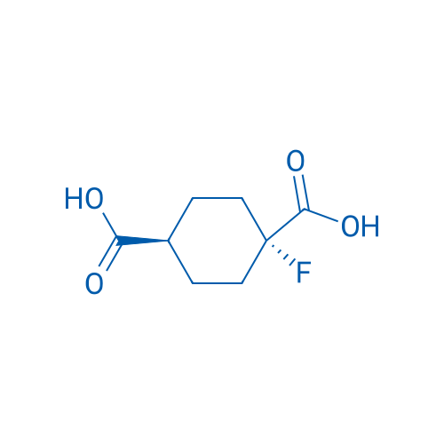 Rel-(1r,4r)-1-fluorocyclohexane-1,4-dicarboxylic acid 250mg