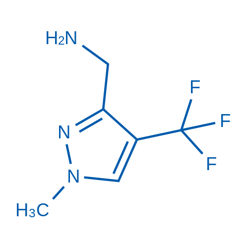 (1-Methyl-4-(trifluoromethyl)-1H-pyrazol-3-yl)methanamine 250mg