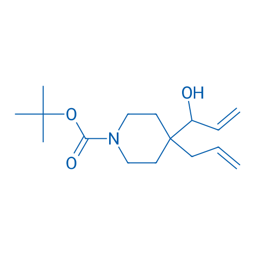 tert-Butyl 4-allyl-4-(1-hydroxyallyl)piperidine-1-carboxylate 250mg