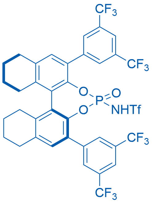 (11bS)-N-(2,6-Bis(3,5-bis(trifluoromethyl)phenyl)-4-oxido-8,9,10,11,12,13,14,15-octahydrodinaphtho[2,1-d:1',2'-f][1,3,2]dioxaphosphepin-4-yl)-1,1,1-trifluoromethanesulfonamide 100mg