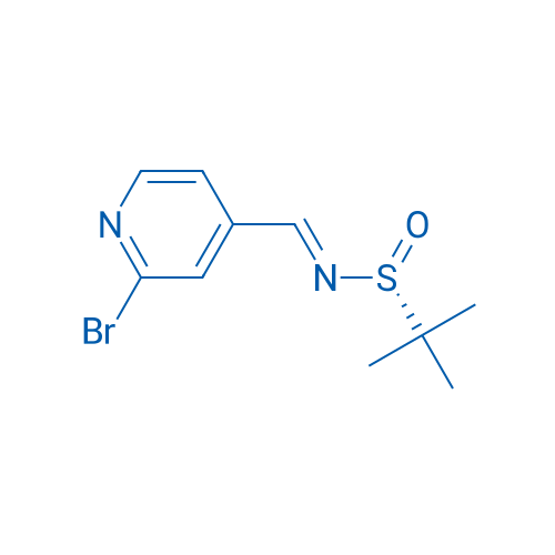 (R,E)-N-((2-BROMOPYRIDIN-4-YL)METHYLENE)-2-METHYLPROPANE-2-SULFINAMIDE 250mg
