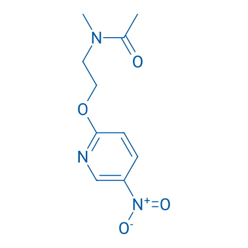 N-Methyl-N-(2-((5-nitropyridin-2-yl)oxy)ethyl)acetamide 1g
