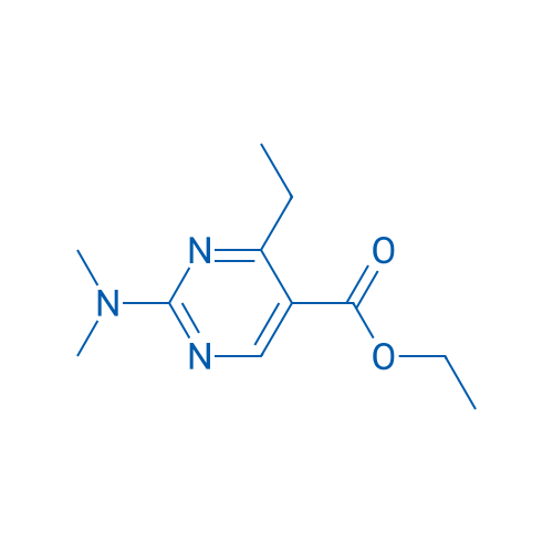 Ethyl 2-(dimethylamino)-4-ethylpyrimidine-5-carboxylate 1g