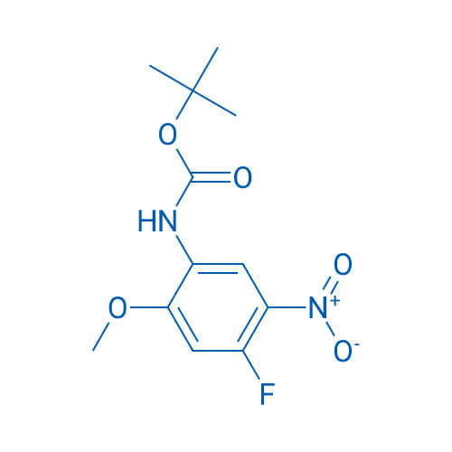 tert-Butyl (4-fluoro-2-methoxy-5-nitrophenyl)carbamate 1g
