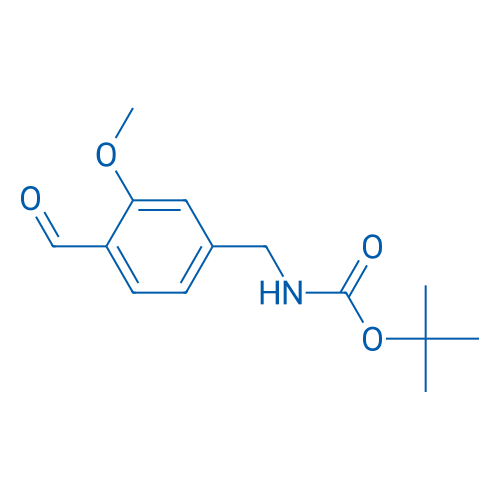 tert-Butyl N-[(4-formyl-3-methoxyphenyl)methyl]carbamate 1g