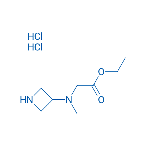 ethyl 2-[(azetidin-3-yl)(methyl)amino]acetate dihydrochloride 100mg