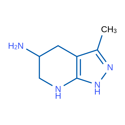 3-Methyl-1H,4H,5H,6H,7H-pyrazolo[3,4-b]pyridin-5-amine 1g