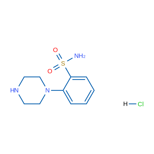 2-(Piperazin-1-yl)benzene-1-sulfonamide hydrochloride 1g