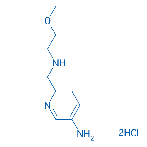 6-{[(2-methoxyethyl)amino]methyl}pyridin-3-amine dihydrochloride 1g