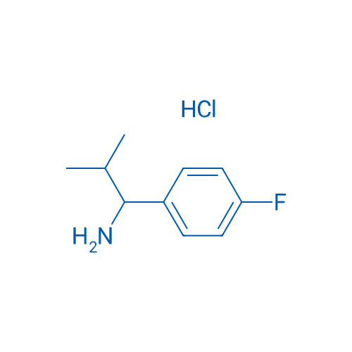 1-(4-Fluorophenyl)-2-methylpropan-1-amine hydrochloride 100mg
