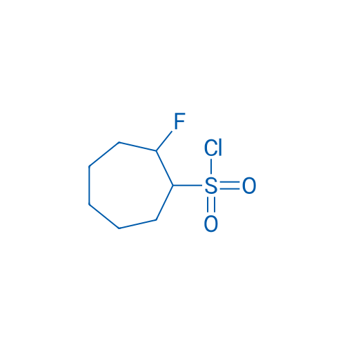 2-Fluorocycloheptane-1-sulfonyl chloride 1g