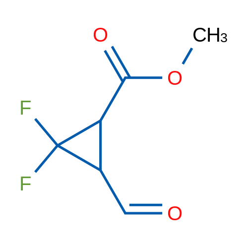 Methyl 2,2-difluoro-3-formylcyclopropane-1-carboxylate 1g