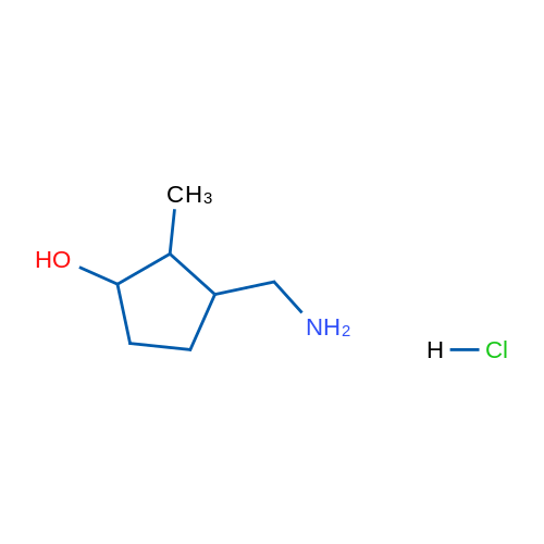 3-(Aminomethyl)-2-methylcyclopentan-1-ol hydrochloride 1g