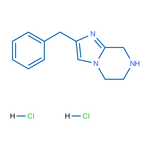 2-Benzyl-5H,6H,7H,8H-imidazo[1,2-a]pyrazine dihydrochloride 1g