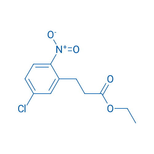Ethyl 3-(5-chloro-2-nitrophenyl)propanoate 250mg