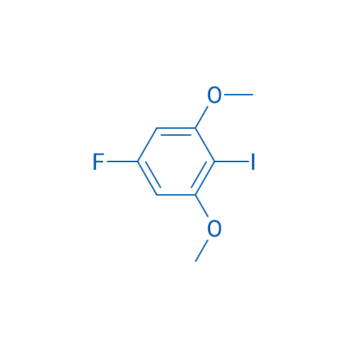 1,3-Dimethoxy-5-fluoro-2-iodobenzene 250mg