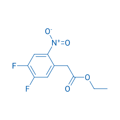 Ethyl 2-(4,5-difluoro-2-nitrophenyl)acetate 1g
