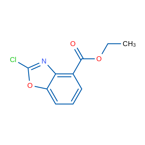 Ethyl 2-chlorobenzo[d]oxazole-4-carboxylate 1g