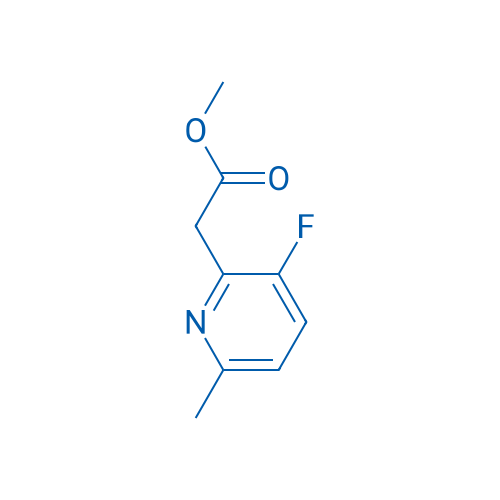Methyl 2-(3-fluoro-6-methylpyridin-2-yl)acetate 250mg