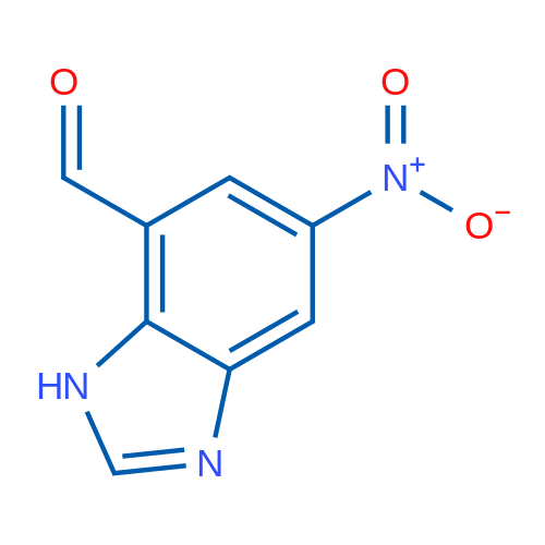 5-Nitro-1H-benzo[d]imidazole-7-carbaldehyde 1g