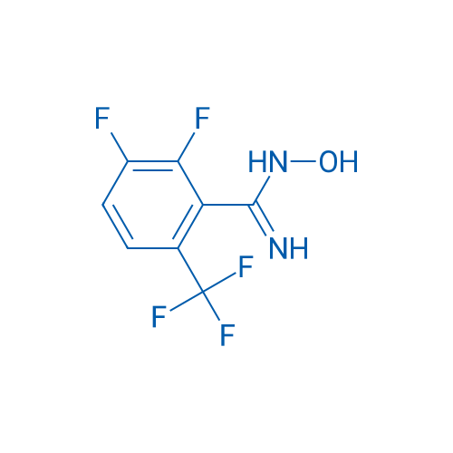 2,3-Difluoro-N-hydroxy-6-(trifluoromethyl)benzimidamide 1g