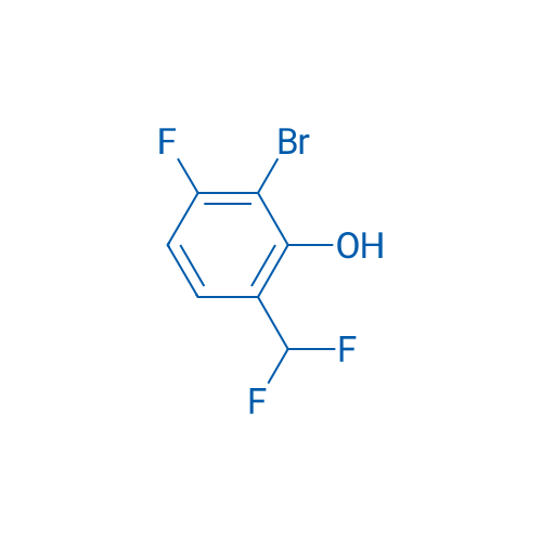 2-BROMO-6-(DIFLUOROMETHYL)-3-FLUOROPHENOL 250mg