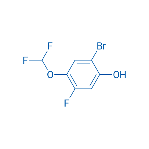2-Bromo-4-(difluoromethoxy)-5-fluorophenol 250mg