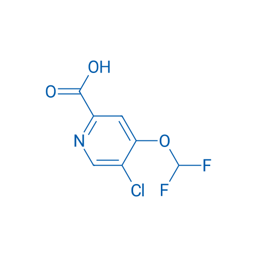 5-Chloro-4-(difluoromethoxy)picolinicacid 1g