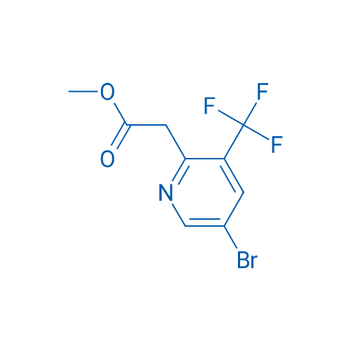 Methyl 2-(5-bromo-3-(trifluoromethyl)pyridin-2-yl)acetate 1g