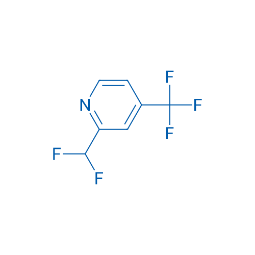 2-(Difluoromethyl)-4-(trifluoromethyl)pyridine 1g