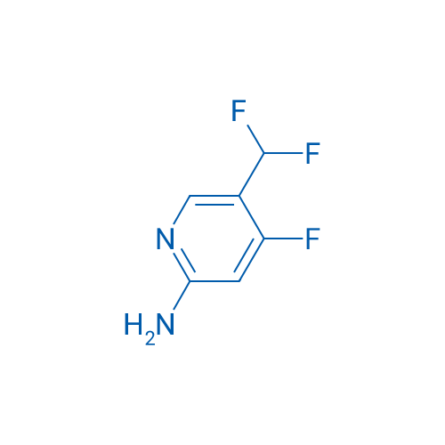 5-(Difluoromethyl)-4-fluoropyridin-2-amine 250mg