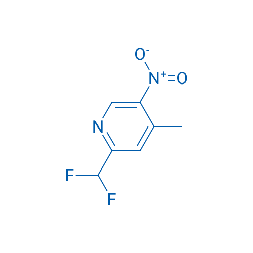 2-(Difluoromethyl)-4-methyl-5-nitropyridine 100mg