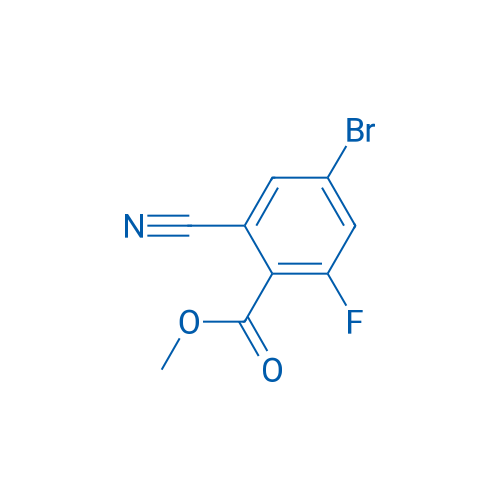 Methyl 4-bromo-2-cyano-6-fluorobenzoate 100mg