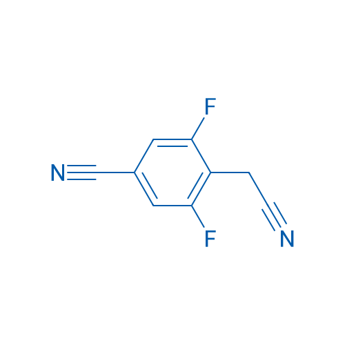 4-Cyano-2,6-difluorophenylacetonitrile 250mg