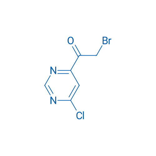 2-Bromo-1-(6-chloropyrimidin-4-yl)ethanone 250mg