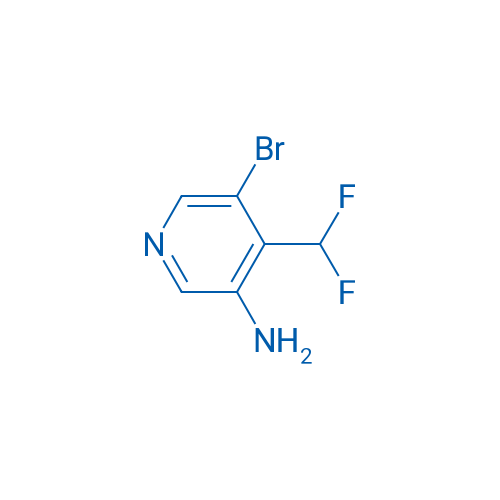 5-Bromo-4-(difluoromethyl)pyridin-3-amine 250mg